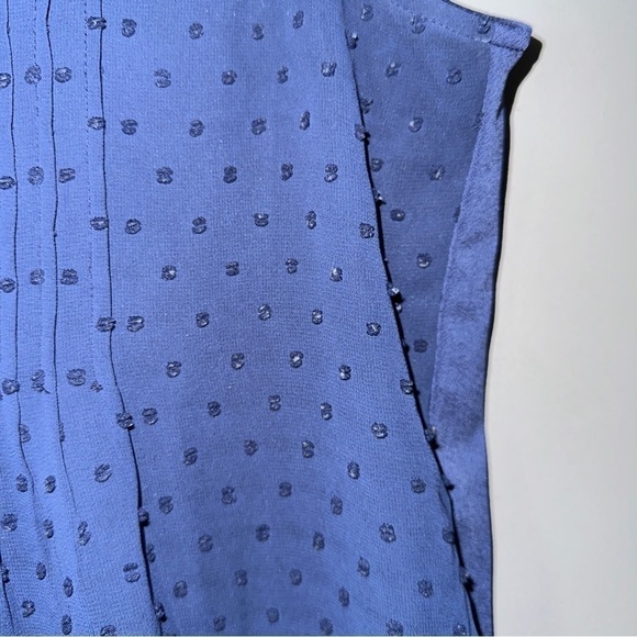 Charter Club Polka Dot Sleeveless Blouse - Picture 3 of 6